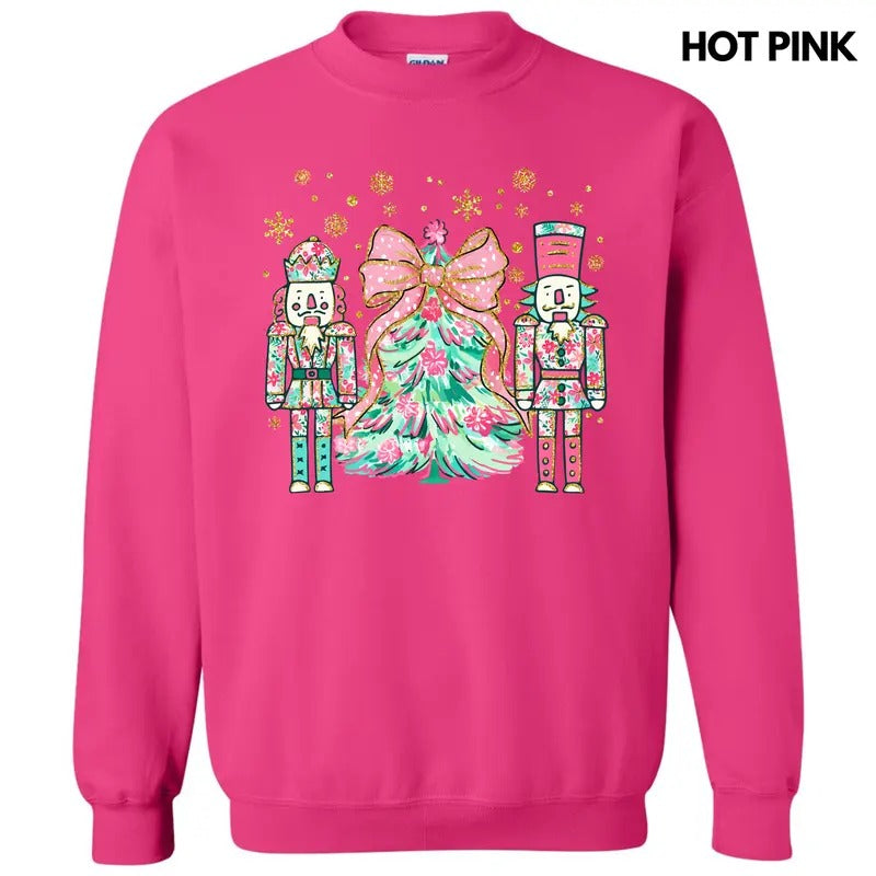 Cartoon Floral Nutcrackers Sweatshirt 'NLB' T-Shirts, Hoodie | HypeCrazeTee.com