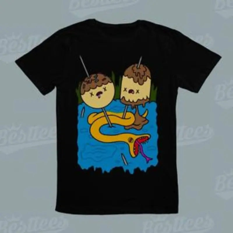 Cartoon Princess Bubblegum Rock Adventure Time T-Shirt Menswear Top Hoodie, Sweatshirt | HypeCrazeTee.com