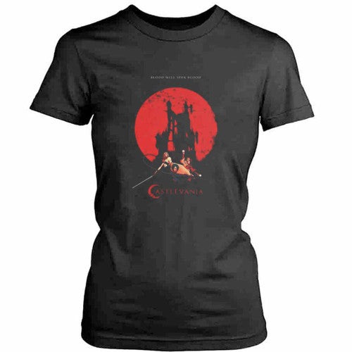 Castlevania Alucard Anime Womens T-Shirt Tee