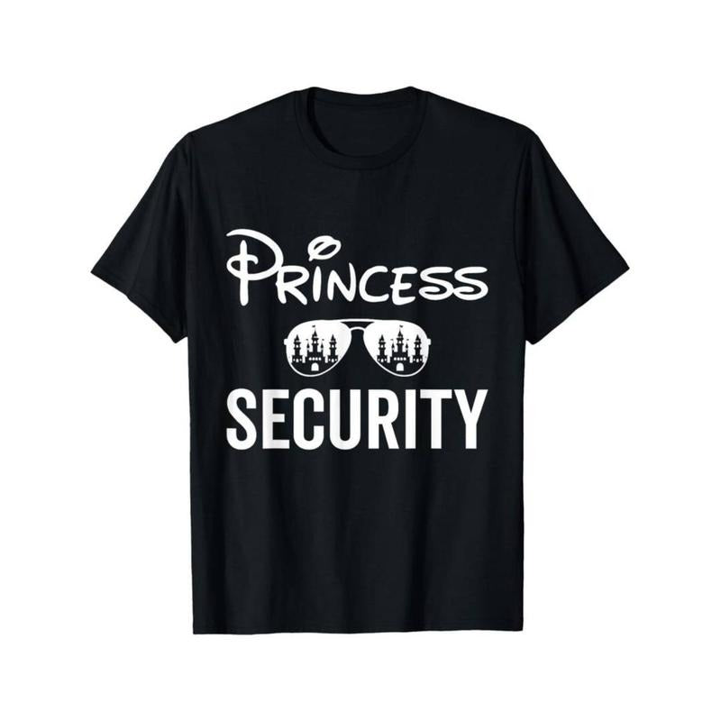 Casual T-shirt Men's Princess Security Team T-Shirt