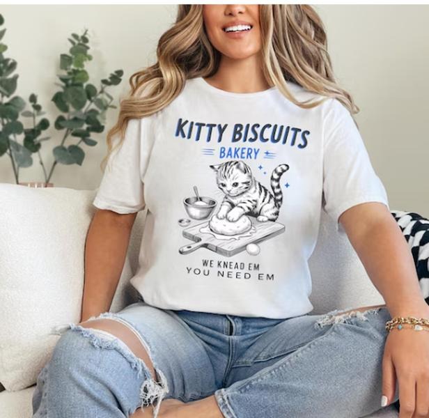Cat Biscuit Maker Shirt, Funny Cat Kneading Shirt, Kitty Lover Gift Tee Hoodie, Sweatshirt | HypeCrazeTee.com