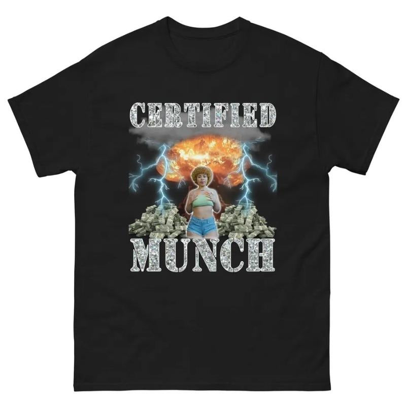 Certified Munch T-Shirt Featuring Bold and Funny Graphic Design Hoodie, Sweatshirt | HypeCrazeTee.com