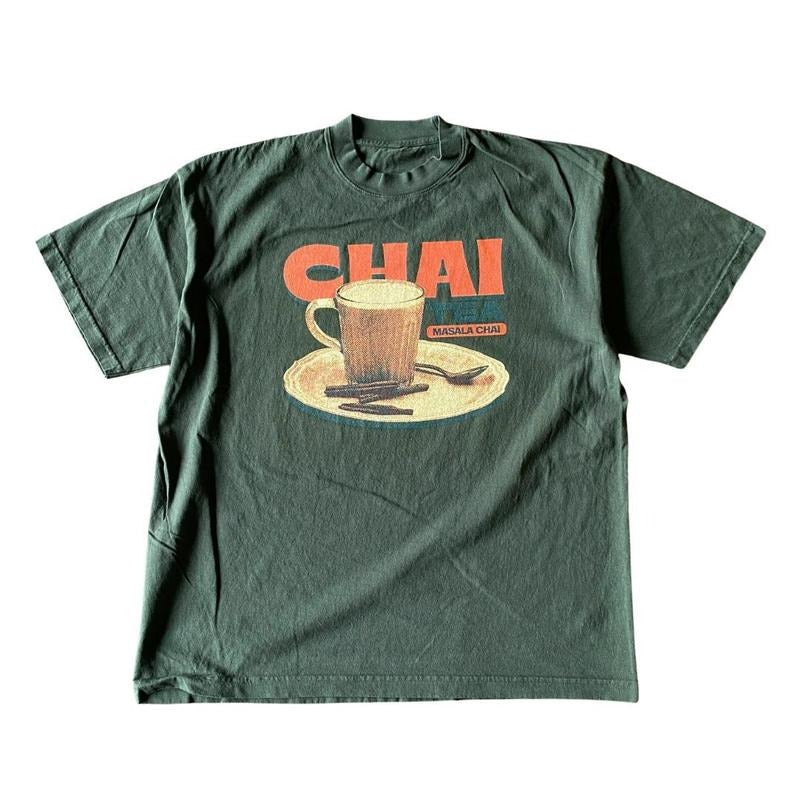 Chai Tea Tee Trendy Shirt Coffee Shirt Unisex Tee Coffee Lovers Classic Cotton Hoodie, Sweatshirt | HypeCrazeTee.com