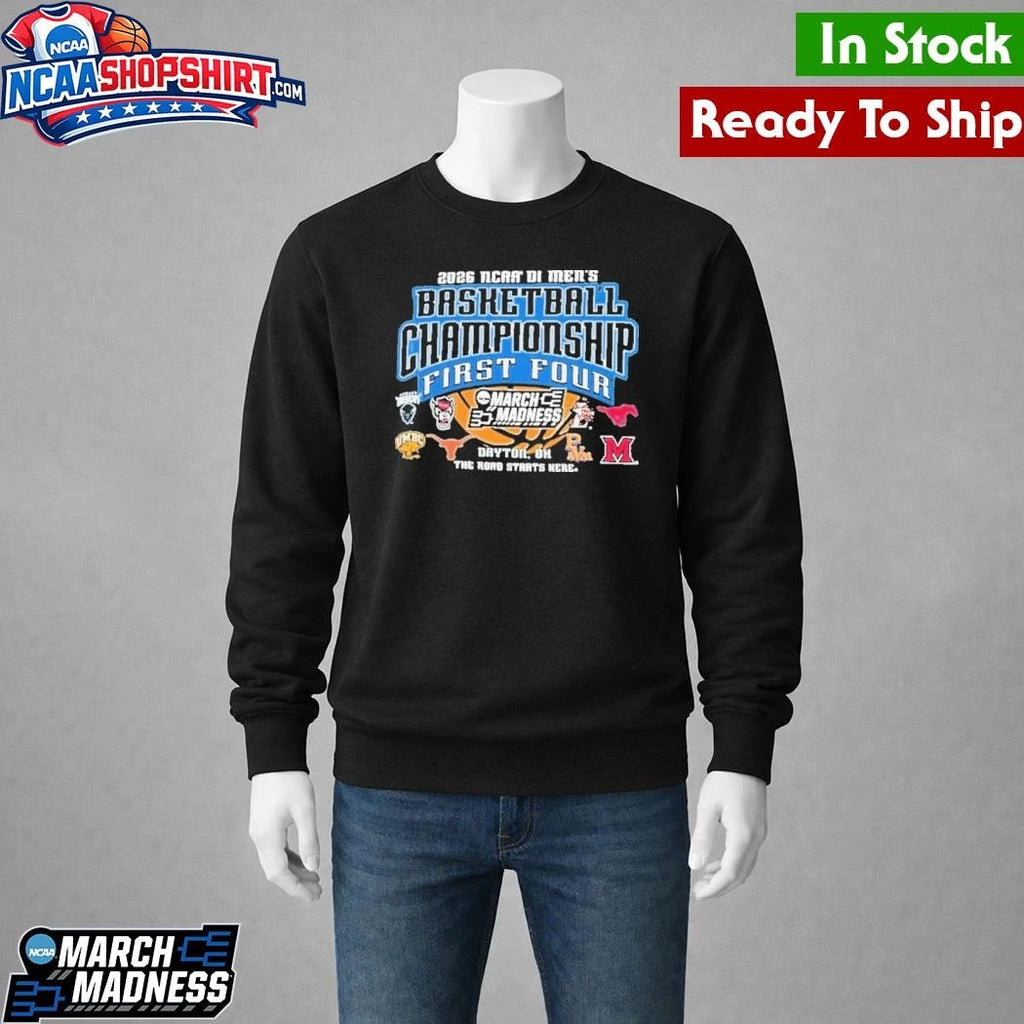 Champion NCAA 2026 March Madness First Four Dayton Shirt