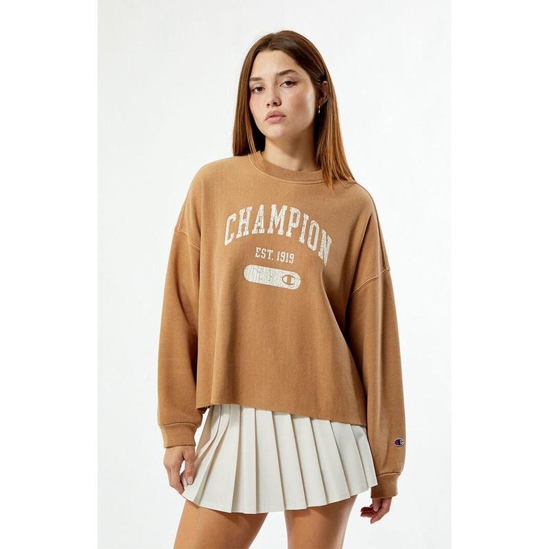 Champion Women's Vintage Dye Femme Reverse Weave Sweatshirt T-Shirts, Hoodie | HypeCrazeTee.com