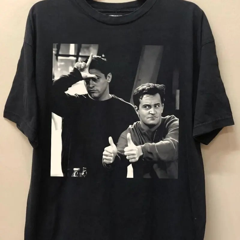 Chandler Bing T-Shirt, Unisex Cotton Tee, Matthew Perry Shirt, Meme Shirt, Funny Shirt Hoodie, Sweatshirt | HypeCrazeTee.com