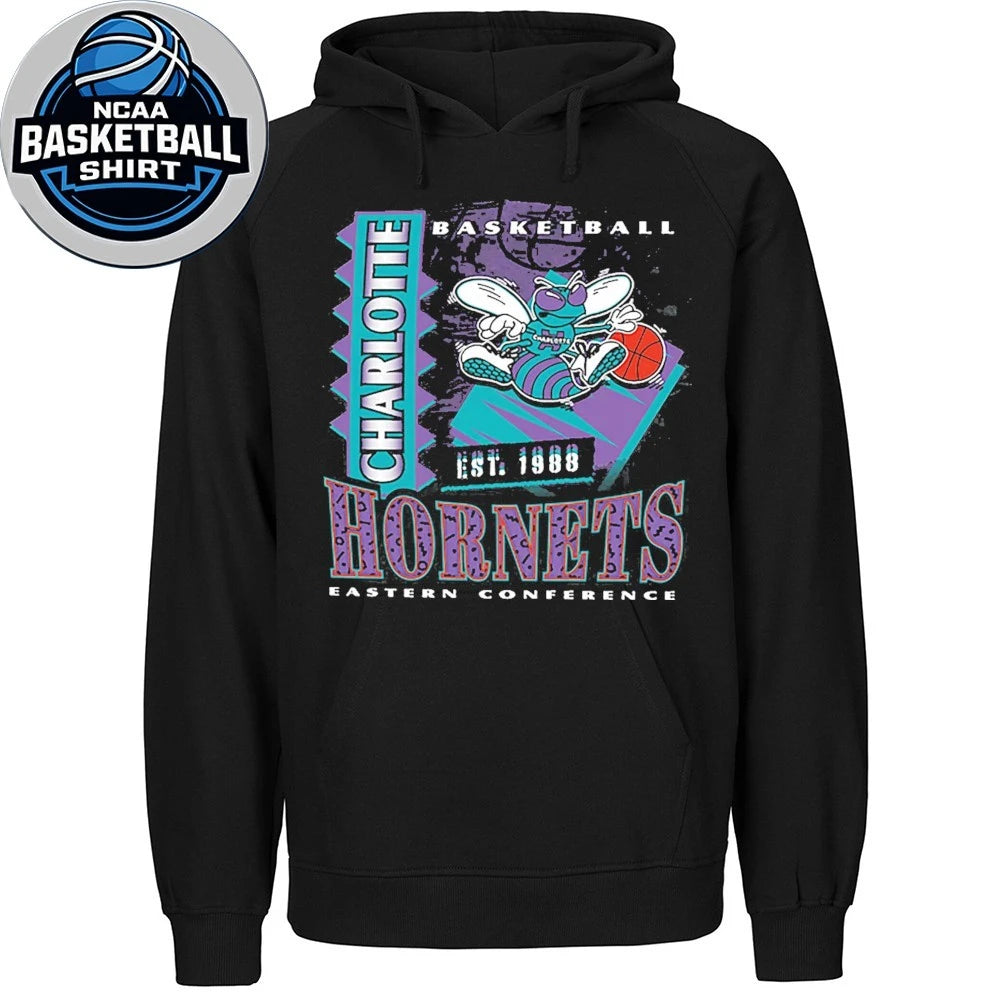 Charlotte Hornets Eastern Conference Regional Court Franklin T-Shirt