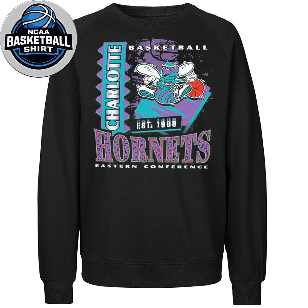 Charlotte Hornets Eastern Conference Regional Court Franklin T-Shirt