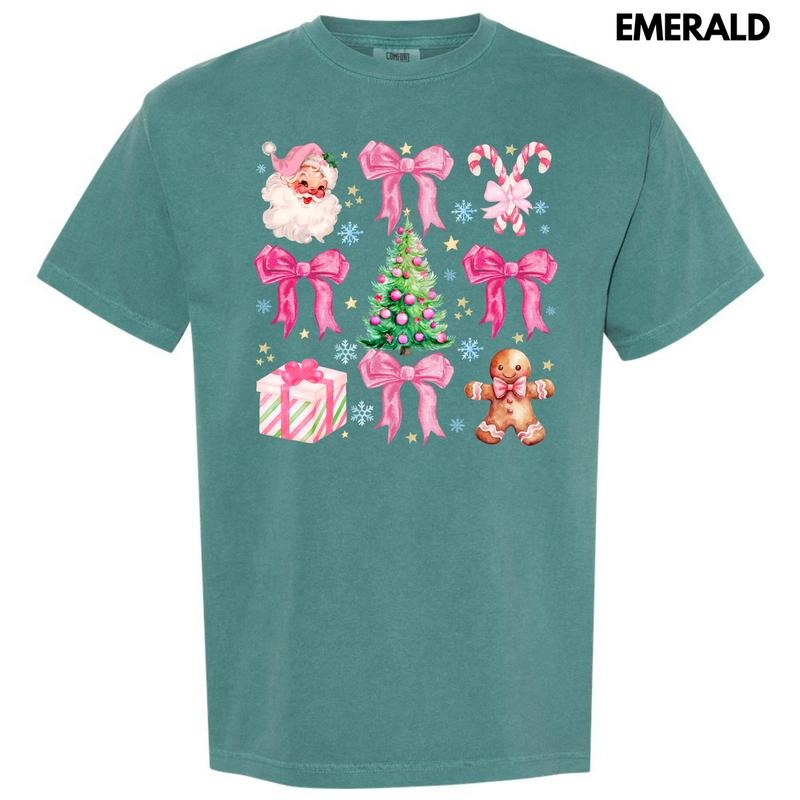 Charming Christmas Collage Comfort Colors T-Shirt 'NLB' Hoodie, Sweatshirt | HypeCrazeTee.com