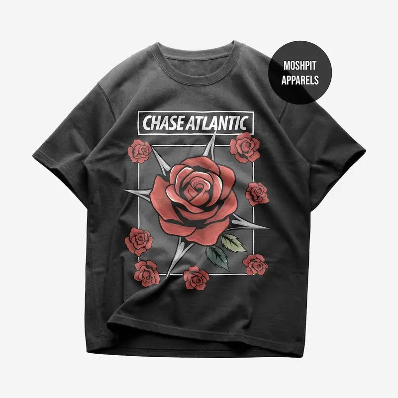Chase Atlantic T-Shirt - Rock Music Shirt - Chase Atlantic Album Shirt - BEAUTY IN DEATH - Chase Atlantic Merch