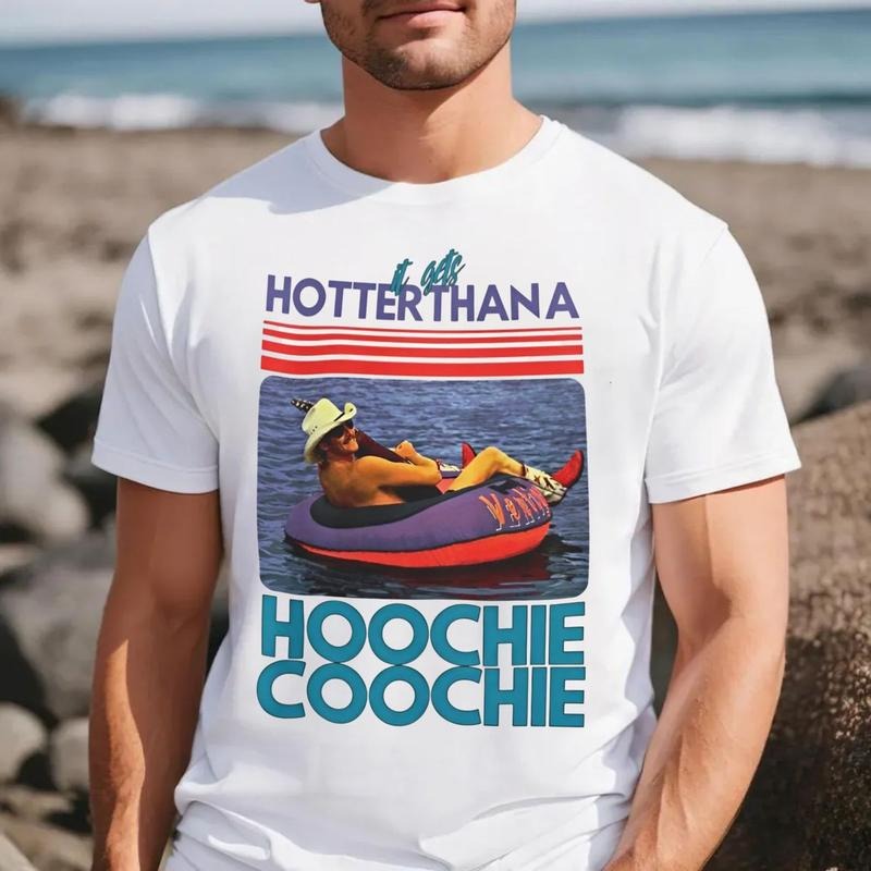 Chattahoocheee Alan Jacksonn Tshirt, Country Song Summer Shirt, It Gets Hotter Than A Yonder Southern, Unisex Short...