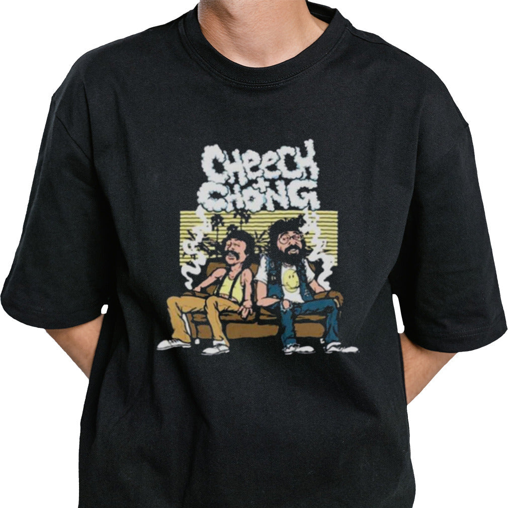 Cheech And Chong 2024 Chibi Graphics Design T Shirt