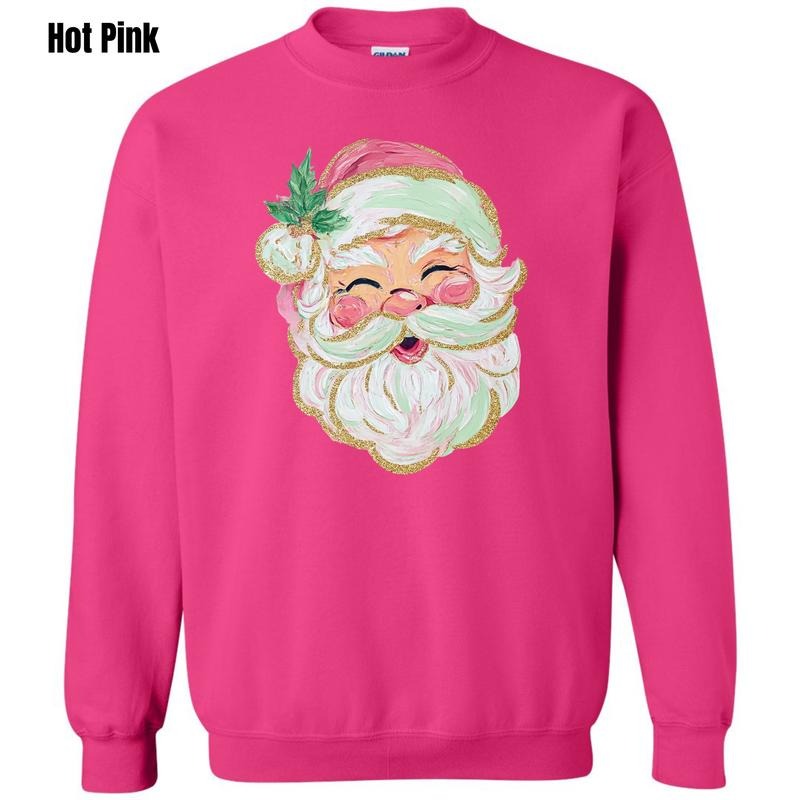 Cheerful Santa Sweatshirt 'NLB' T-Shirts, Hoodie | HypeCrazeTee.com