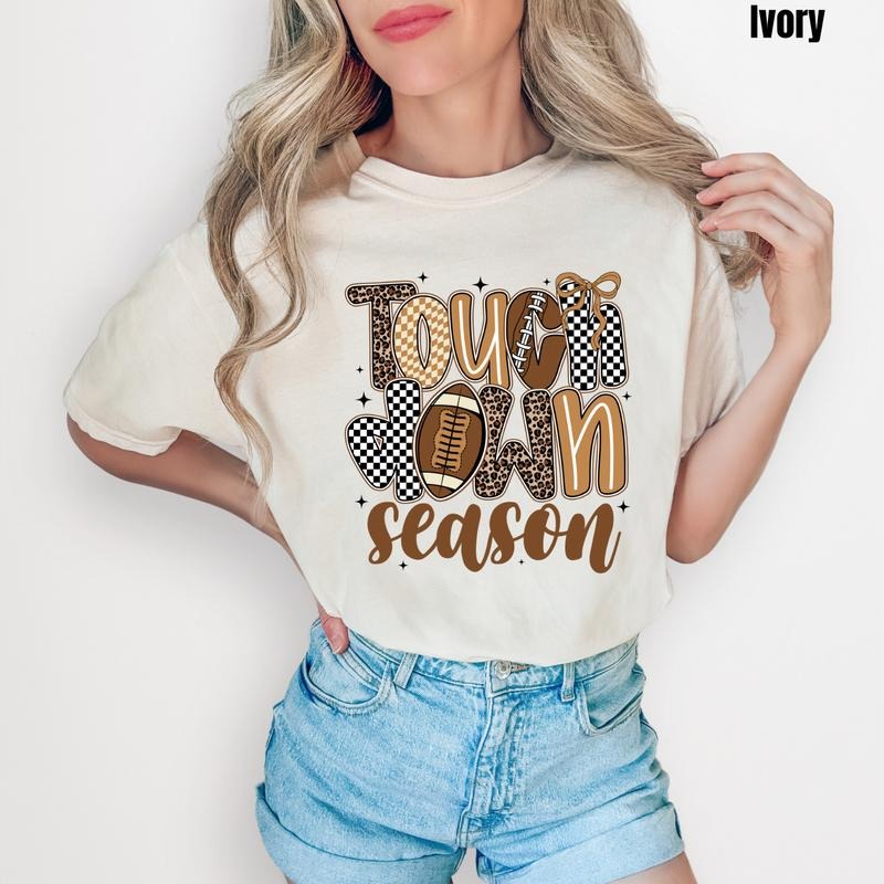 Cheetah Checker Touchdown Season Comfort Colors T-Shirt 'NLB' Hoodie, Sweatshirt | HypeCrazeTee.com