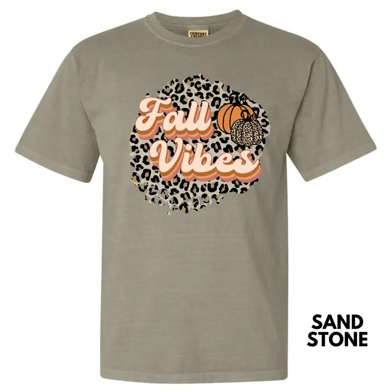 Cheetah Fall Vibes Comfort Colors T-Shirt 'NLB' Hoodie, Sweatshirt | HypeCrazeTee.com