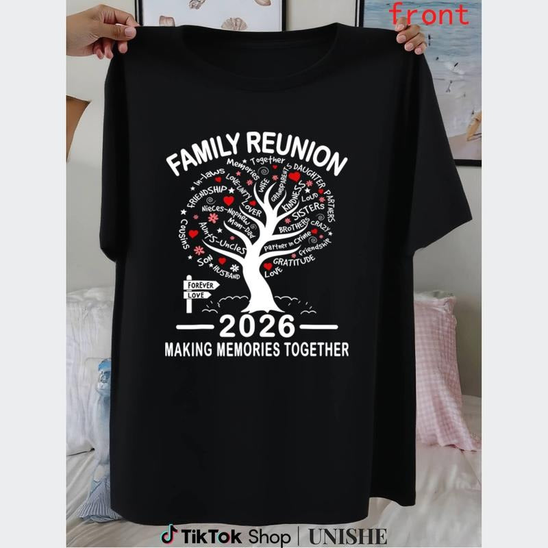Cherish Family Reunion 2026 in Matching Group Shirts Hoodie, Sweatshirt | HypeCrazeTee.com
