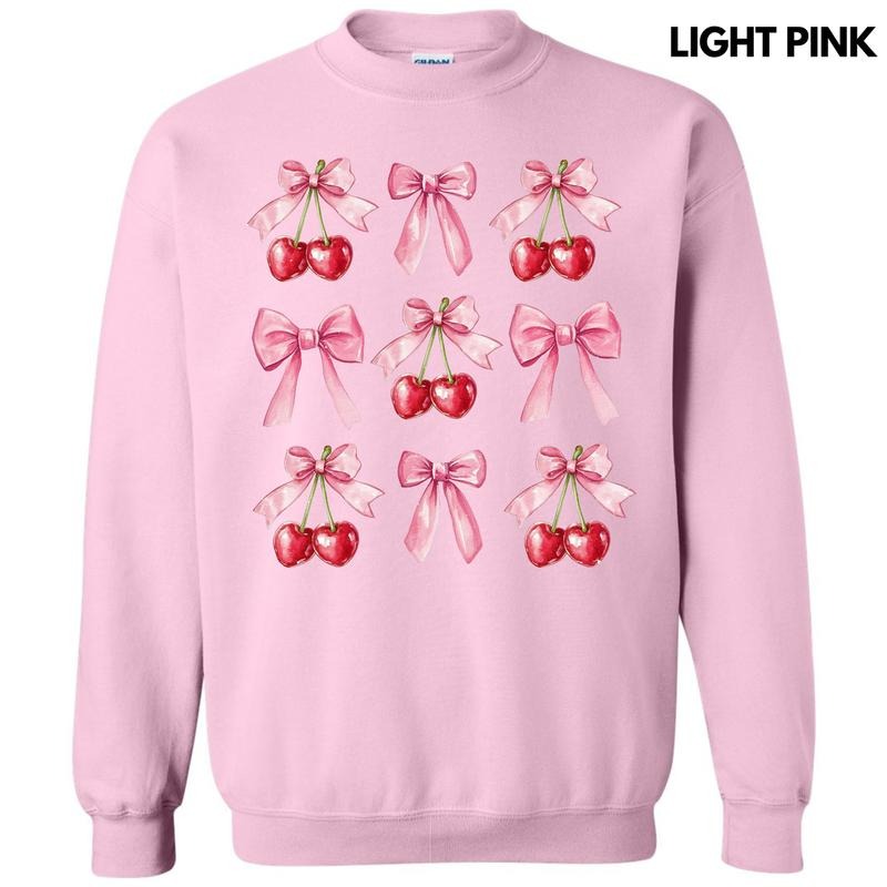 Cherry Collage Coquette Sweatshirt 'NLB' T-Shirts, Hoodie | HypeCrazeTee.com