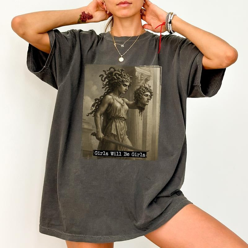 ChicCotton Vintage Will Be Comfort Colors Shirt Retro Feminism Rights Vintage Feminine Energy Shirt T-Shirts, Hoodie, Sweatshirt