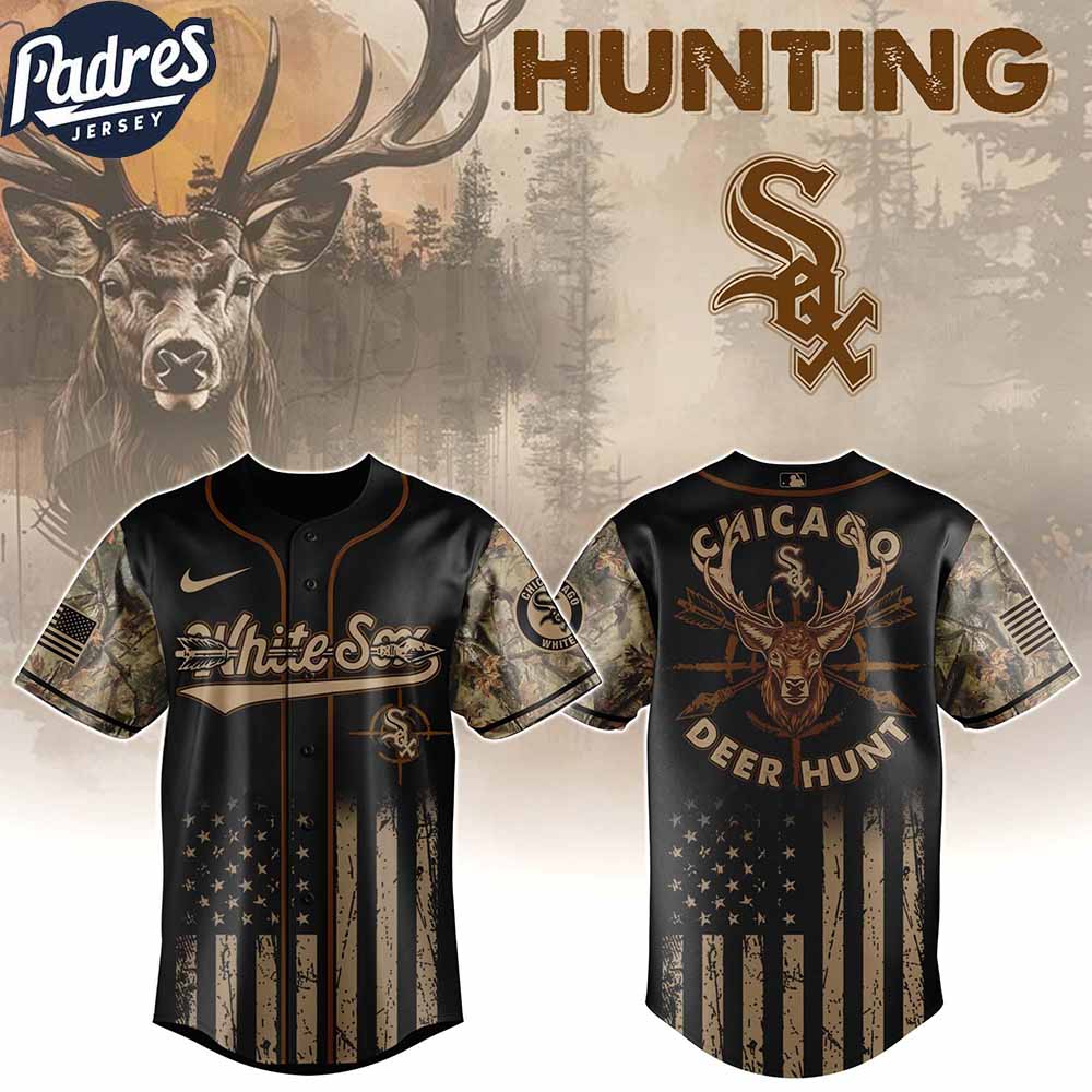 Chicago White Sox MLB X Deer Hunting Personalized Baseball Jersey - Padres Jersey Oasis: Elevate Your Baseball Style Game