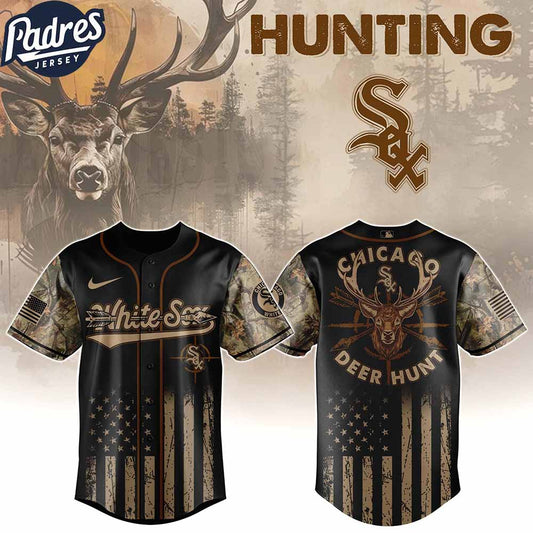Chicago White Sox MLB X Deer Hunting Personalized Baseball Jersey - Padres Jersey Oasis: Elevate Your Baseball Style Game
