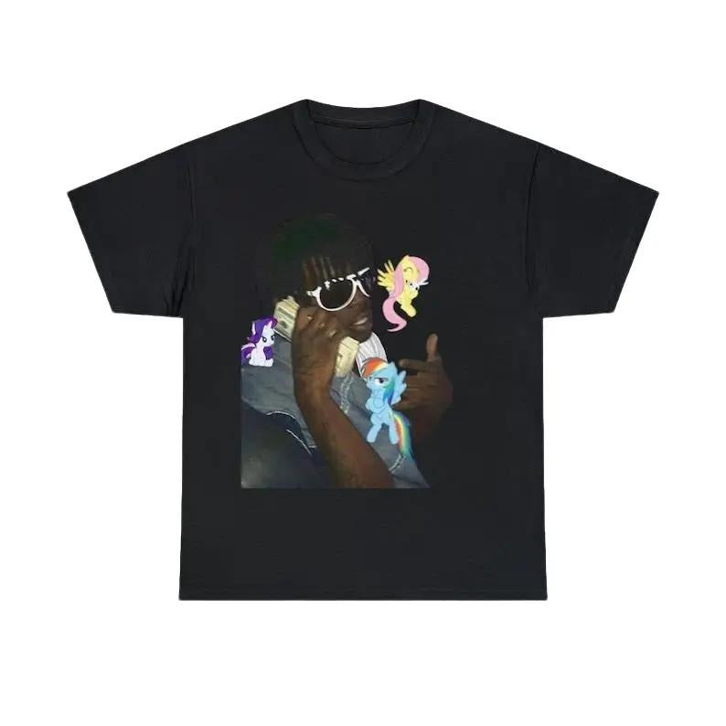Chief Keef Tee Hiphop Rap Vintage Y2K Unisex Heavy Cotton Graphic Tee Shirt Opium Drill Streetwear Fashion Underground...
