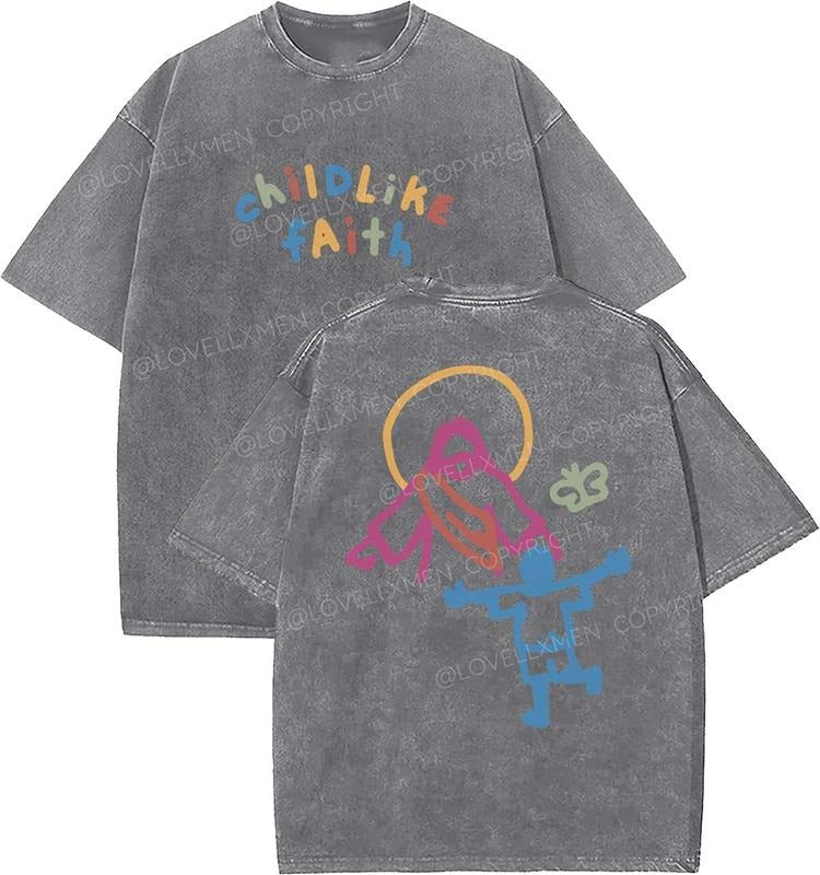 Child God Washed Christian Vintage 90s Top Womenswear Cotton Mineral Color T-Shirts, Hoodie, Sweatshirt