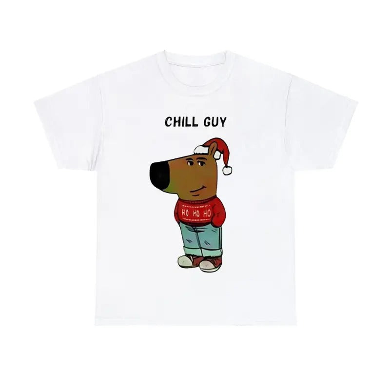 Chill Guy Christmas T shirt Christmas Funny T shirt Hoodie, Sweatshirt | HypeCrazeTee.com