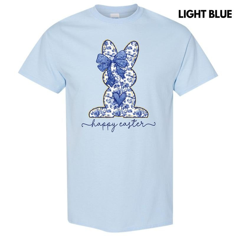 Chinoiserie Happy Easter Gildan Short Sleeve T-Shirt 'NLB' Hoodie, Sweatshirt | HypeCrazeTee.com
