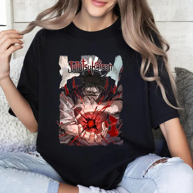 Choso Jutai Kusozu JJK Anime Lover Tshirt Crewneck Hoodie Comfort Cotton Sweatshirt | HypeCrazeTee.com