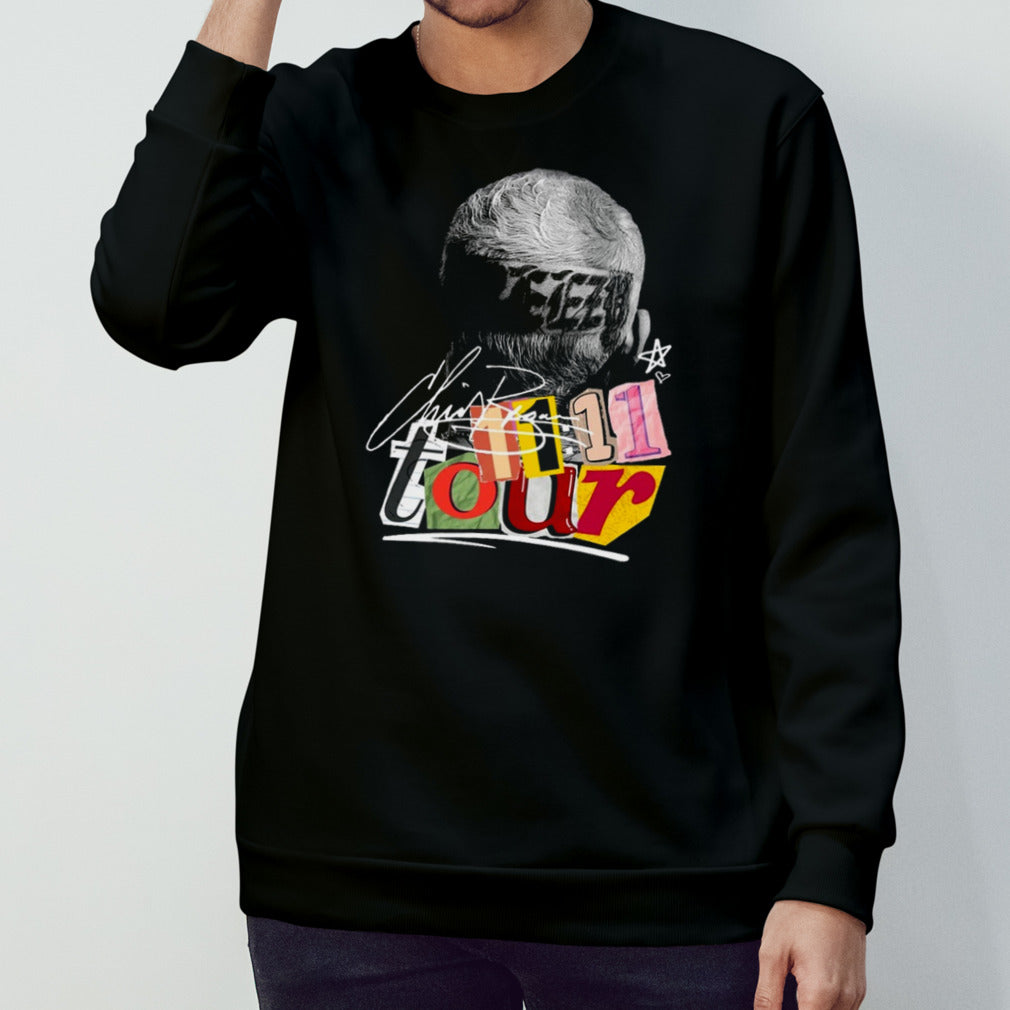 Chris Brown Shirt, Vintage Chris Brown 1111 Tour T Shirt