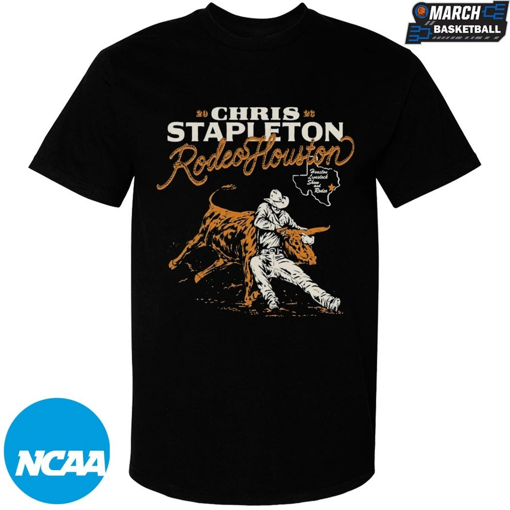 Chris Stapleton Houston Rodeo Texas 2026 T-Shirts