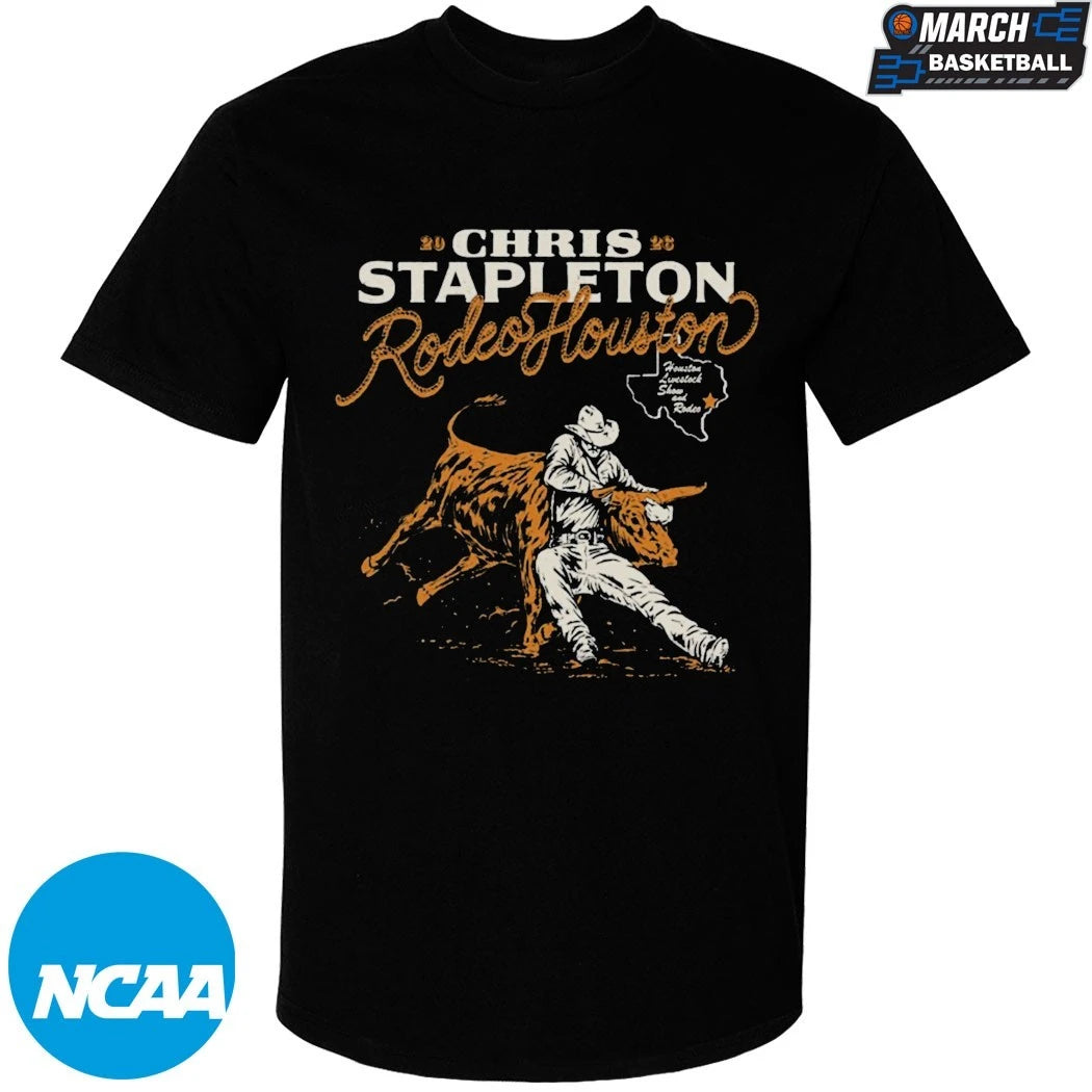Chris Stapleton Houston Rodeo Texas 2026 T-Shirts