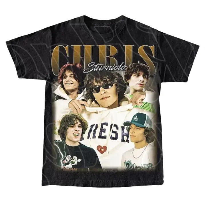 Chris Sturniolo Vintage T-Shirt, Gift For Fans T-Shirt, Movie shirt Hoodie, Sweatshirt | HypeCrazeTee.com