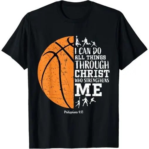 Christian Basketball Shirts Men Boys Kids Religious Gifts T-Shirt Made in USA Hoodie, Sweatshirt | HypeCrazeTee.com