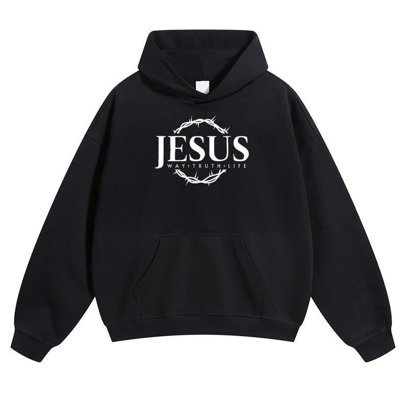 Christian Clothing Graphic Hoodies Fall Outfits Outfits Men Hoodies Men Vacation Outfits Sweater Longsleeveshirt Fall...
