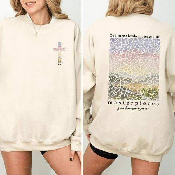 Christian Shirts Bible Verse Shirt Christian TShirt Sweatshirt Hoodie, Religious Gift Jesus Shirt, Christian Apparel Tee...