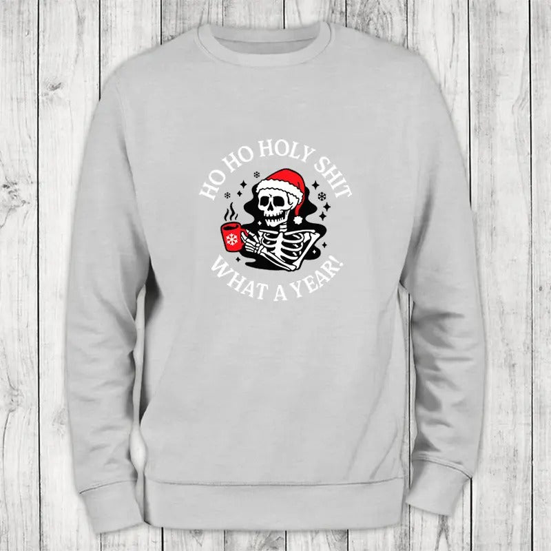 Christmas | What A Year Sweatshirt T-Shirts, Hoodie | HypeCrazeTee.com