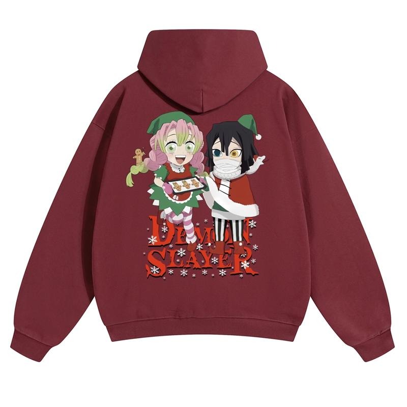 Christmas Anime Graphic Hoodies Fall Outfits Outfits Men Hoodies Men Vacation Outfits Sweater Longsleeveshirt Fall Outfit...
