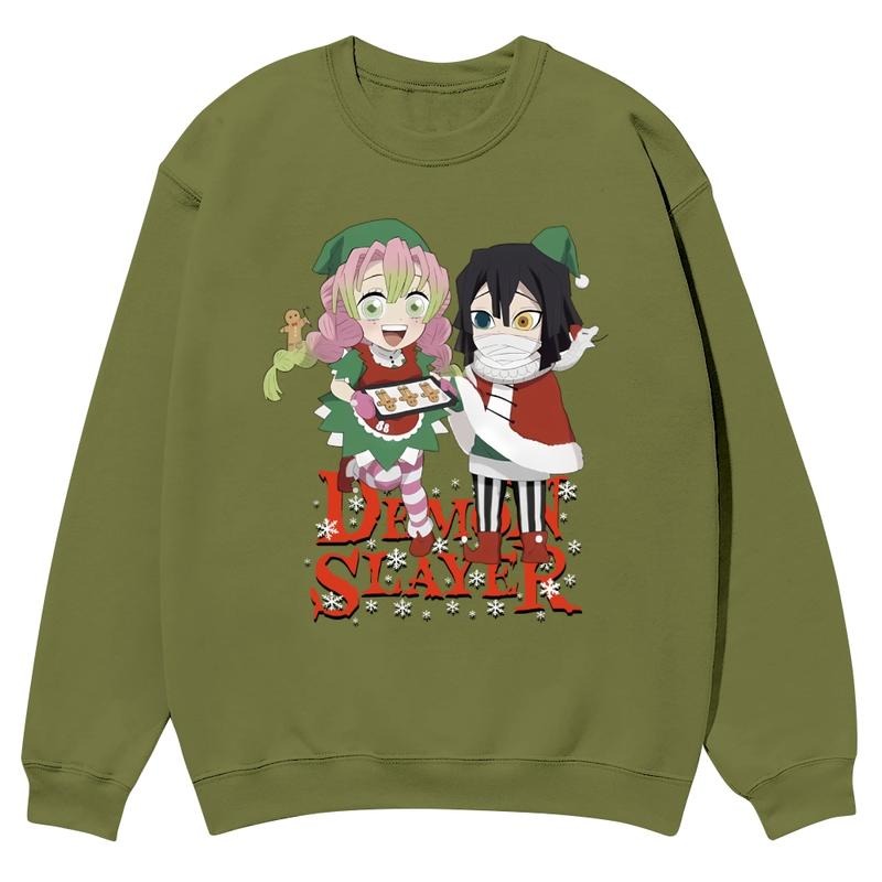 Christmas Anime Graphic sweatshirt Fall Outfits Outfits Men sweatshirt Men Vacation Outfits Sweater Longsleeveshirt Fall...