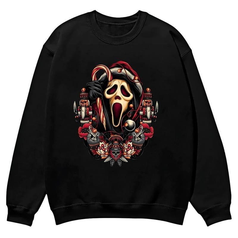Christmas Christmas Unisex FallFreshness outfits men streetwear 80s 90s graphic tees cotton funny 300g sweatshirt men...