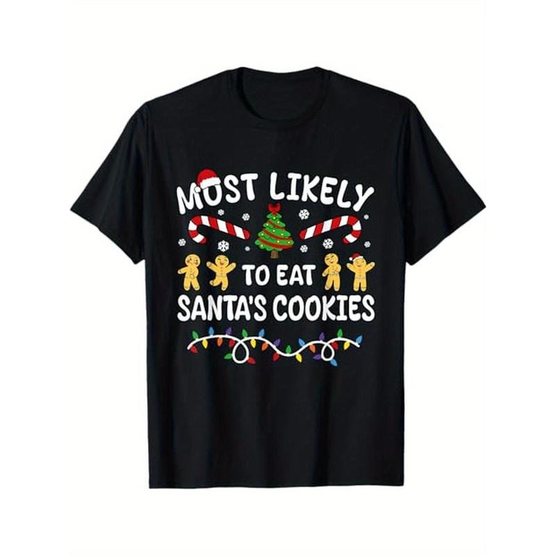 Christmas Family T-Shirt, 100% Cotton, Gift for Men Women Dad Mom Friends, S-XXXL, Black Made in USA Hoodie, Sweatshirt