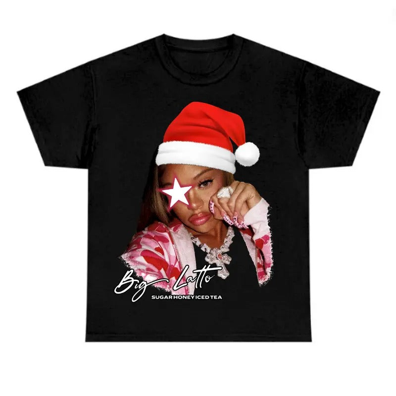 Funny Lattoooo Santa Star Shirt Cute Shirt T-Shirts, Hoodie, Sweatshirt