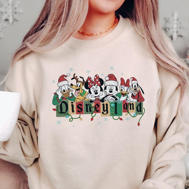 Christmas Magic Land Crewneck Sweatshirt, Hoodie, T-shirt | HypeCrazeTee.com