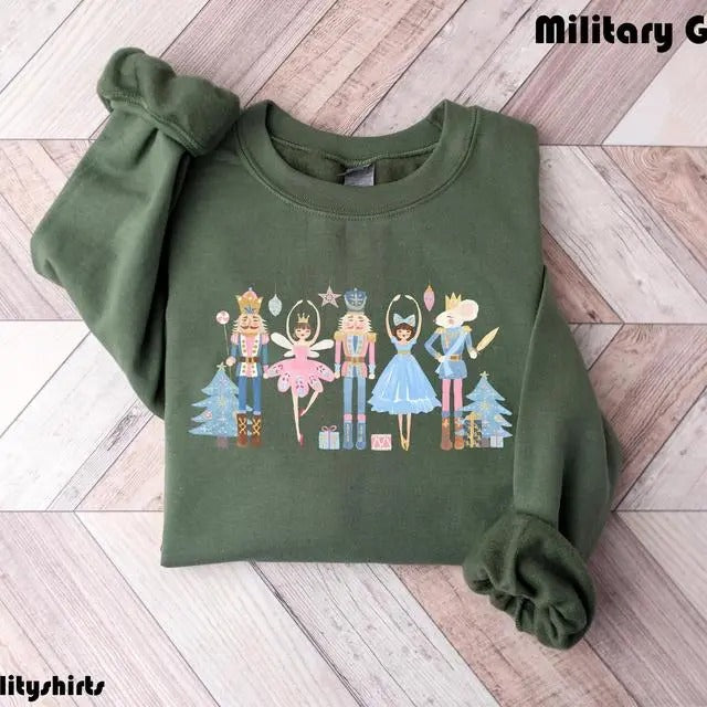Christmas Nut Cracker Sweater, Nut Cracking Christmas Story Sweatshirt T-Shirts, Hoodie | HypeCrazeTee.com
