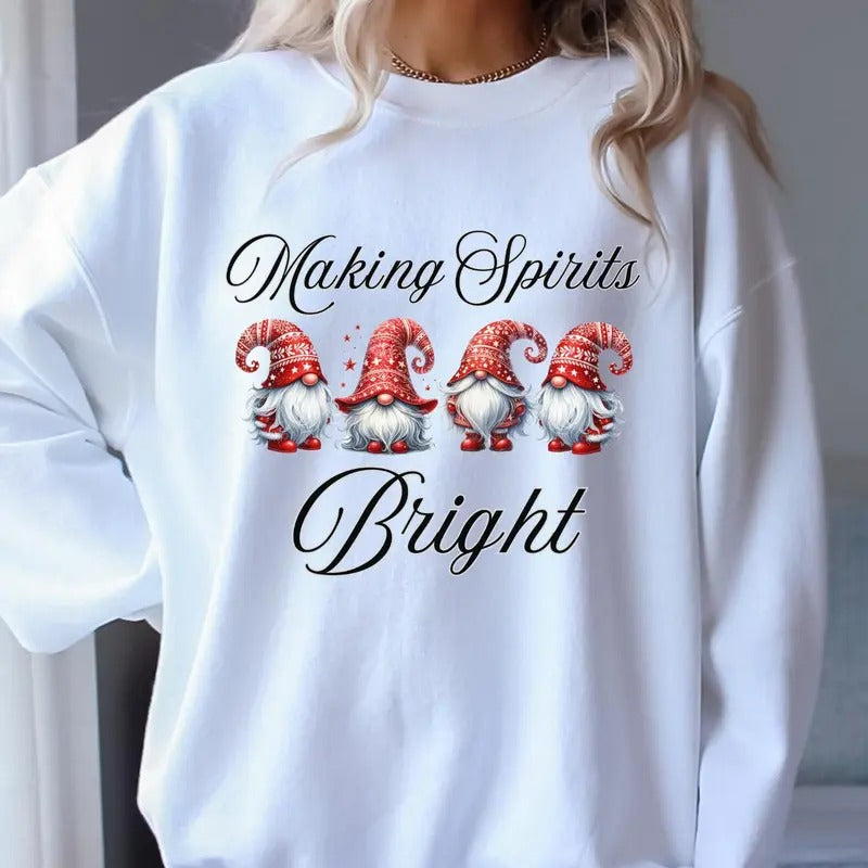 Christmas Past Sweatshirt, Hitchhiking Ghosts Christmas Sweatshirt, Making Spirits Bright Christmas Shirt, Hauted Mansion...
