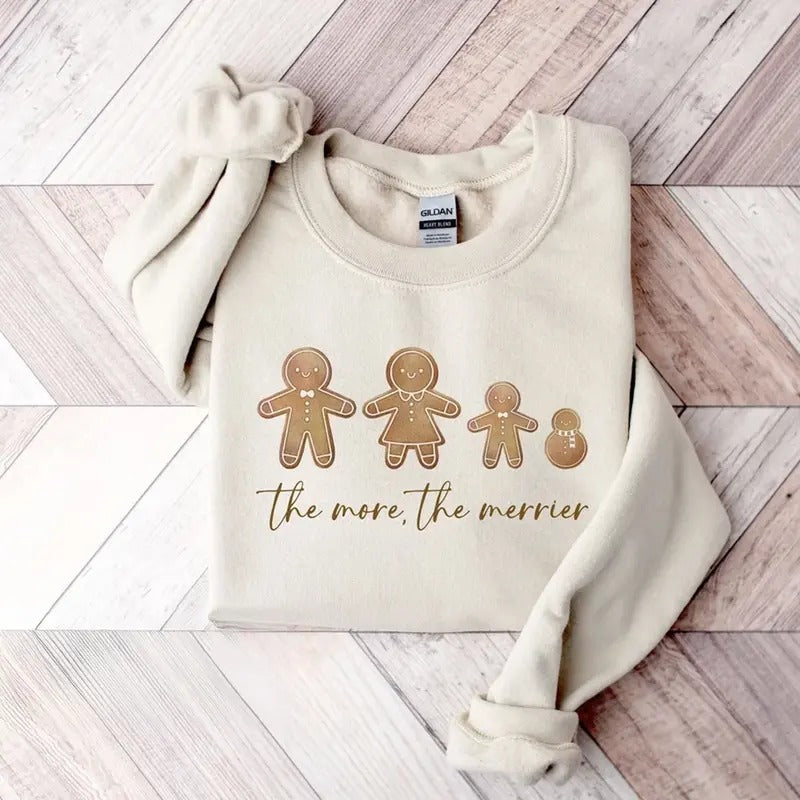 Christmas Pregnancy Announcement Sweatshirt, Second Baby Announcement, Christmas Baby Reveal Xmas Pullover, Holiday...
