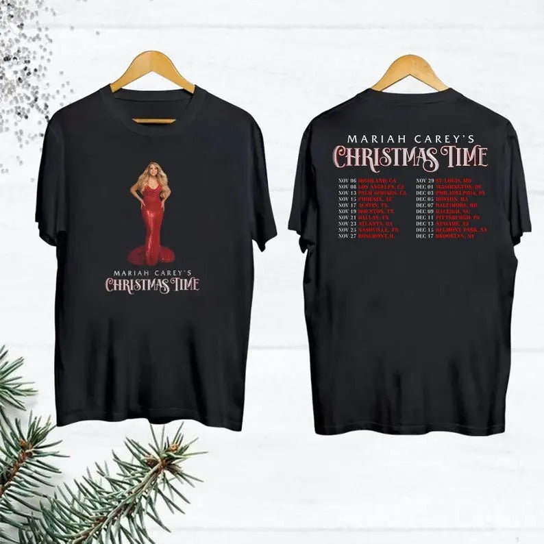Christmas Shirt, Christmas Time Tour 2024 Shirt Fan Gift Hoodie, Sweatshirt | HypeCrazeTee.com