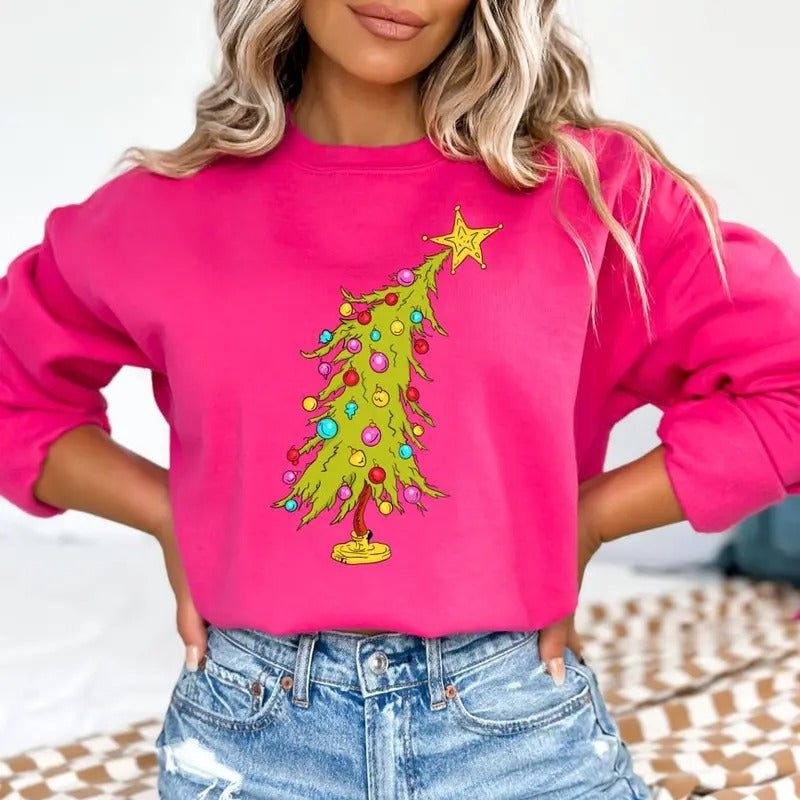 Christmas Tree - Trendy Christmas Tree, Sweatshirt, Christmas, Holidays, Gifts, Christmas Sweatshirt, Holiday Sweatshirt...