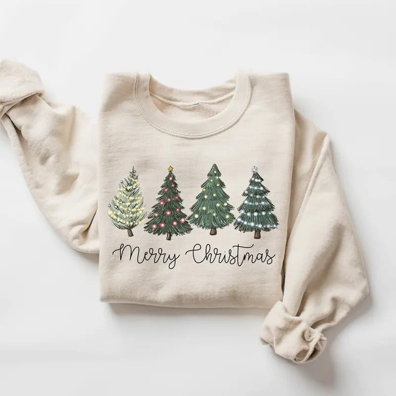 Trees Merry Shirt Winter T-Shirts, Hoodie, Sweatshirt