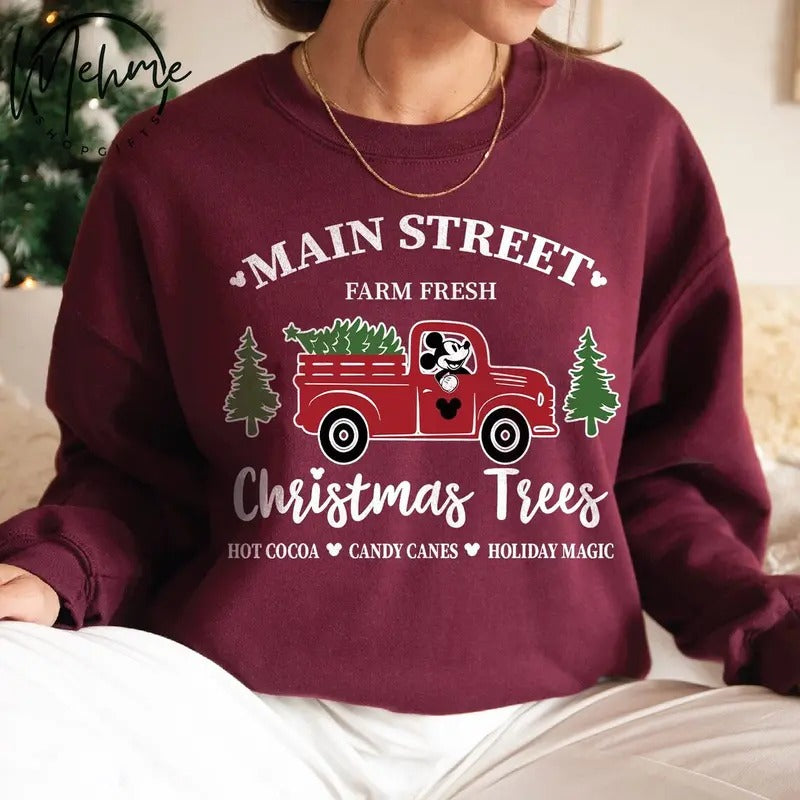 Christmas Trees Tree Farm Sweatshirt Tshirt, Christmas Shirt, Friends Christmas Shirt, Christmas Gift Hoodie